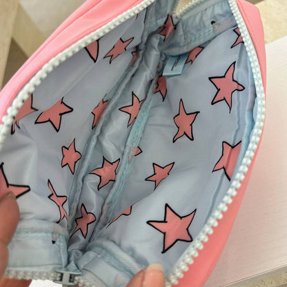 Marc Jacobs pink cosmetic bag