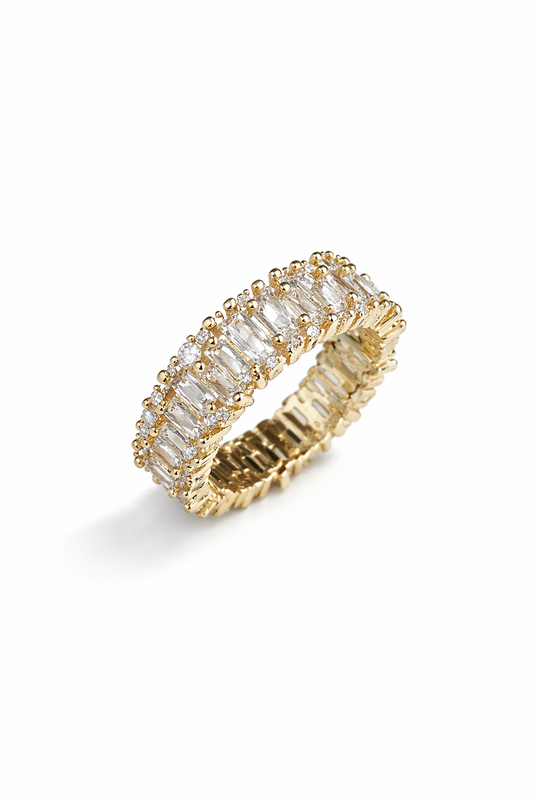 BaubleBar Mini Alidia Cubic Zirconia Ring