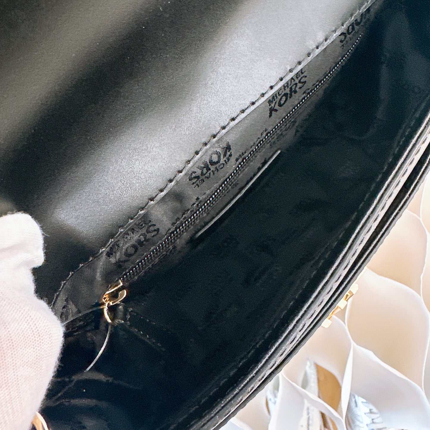 Michael Kors MK black bag