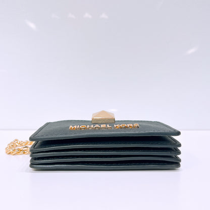 Michael Kors KARLA Accordion Card Case Black