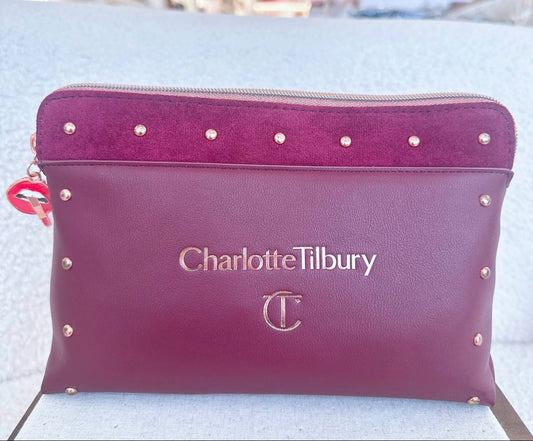Charlotte Tilbury Studded Makeup Bag