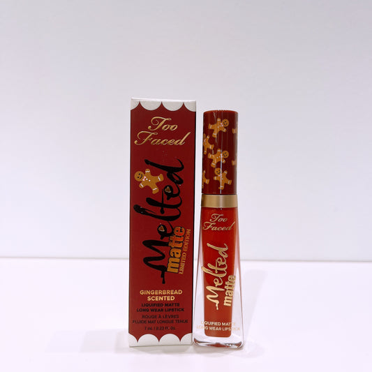 Too Faced Melted Matte Limited Gingerbread Scented Liquified 7ml