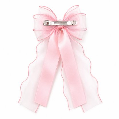 Princess Organza Ribbon Hair Bow