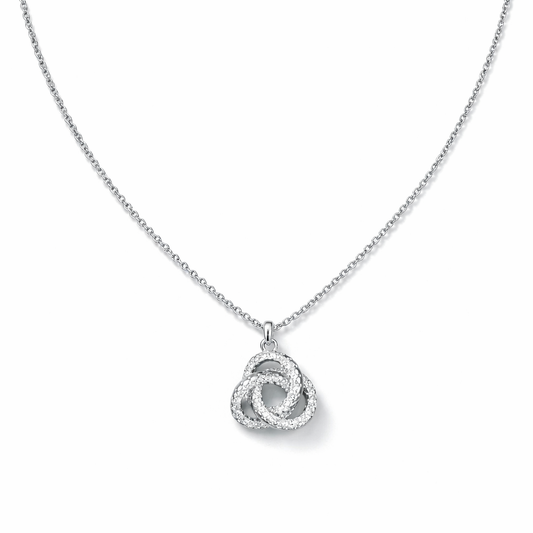Love Knot Pendant Necklace