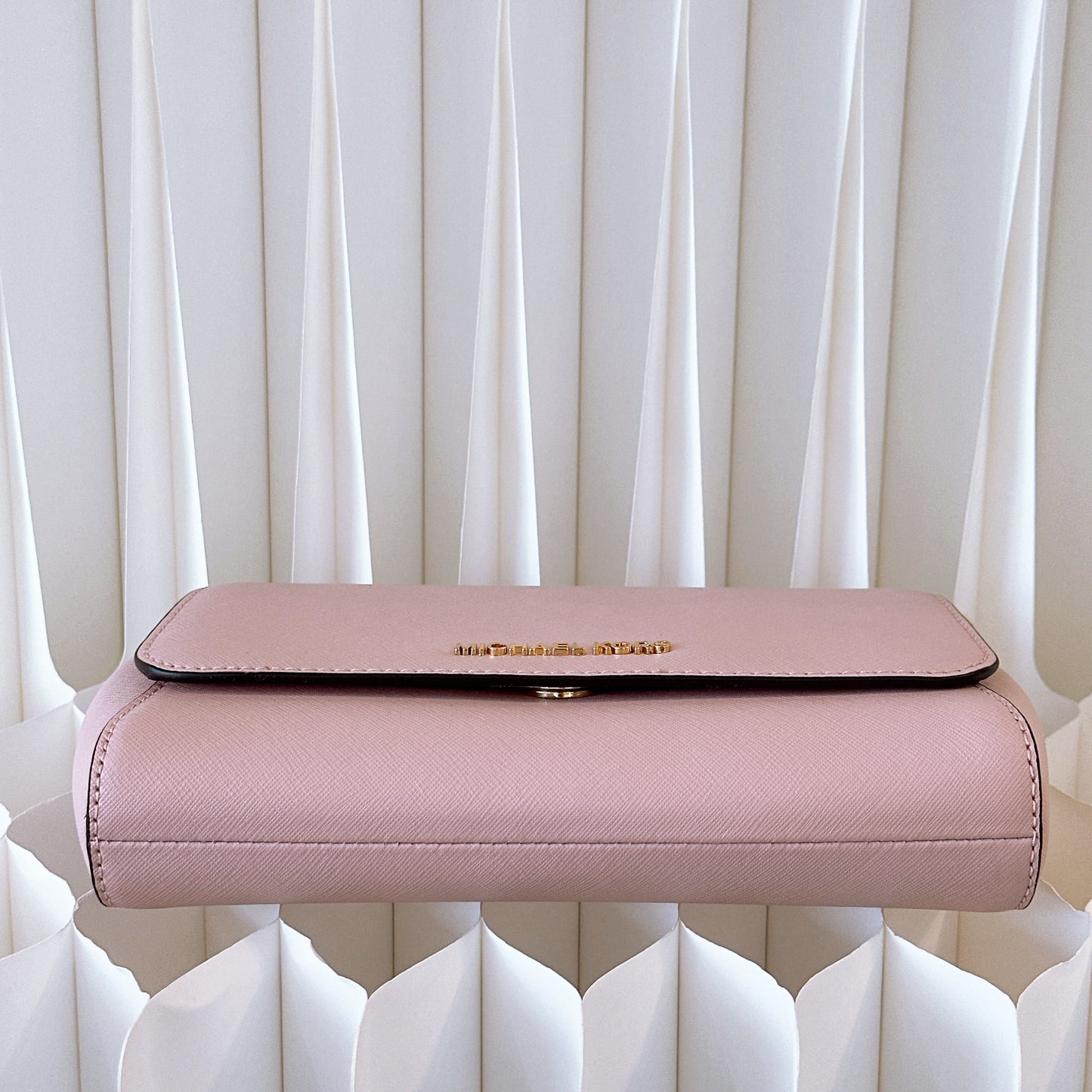 Michael Kors Saffiano Leather Convertible Crossbody Bag