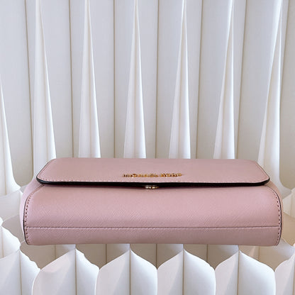 Michael Kors Saffiano Leather Convertible Crossbody Bag