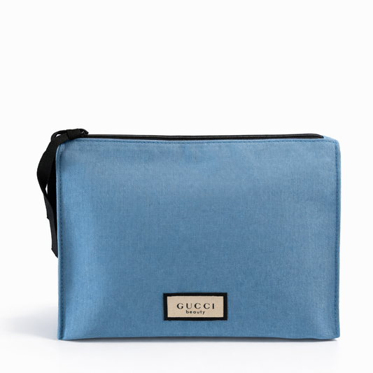 Gucci Blue Cosmetics Bag