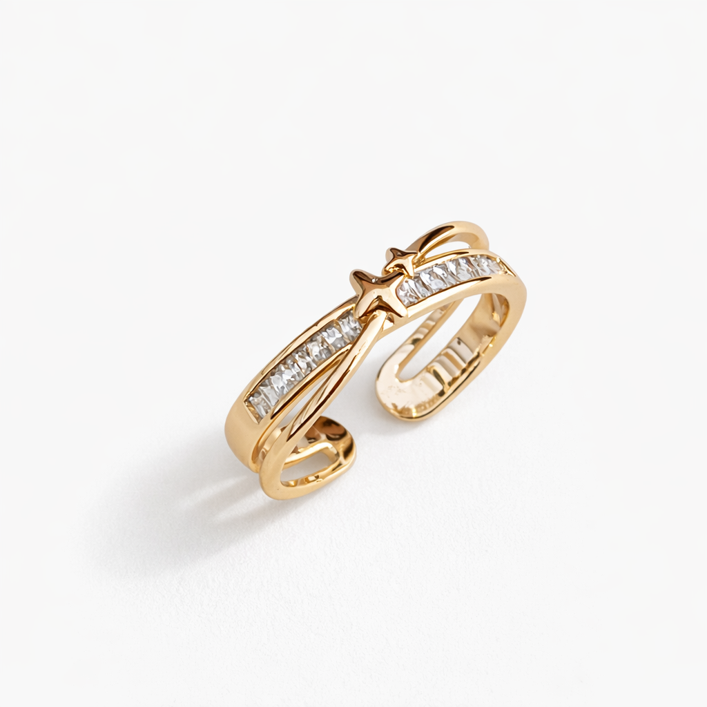 Golden opening ring