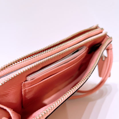 Coach Double Corner Zip Wristlet Wallet
