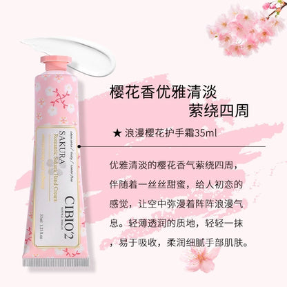 Thailand CIBIO'2 Sakura Romantic Hand Cream 35ml