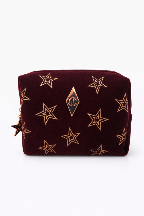 Charlotte Tilbury Velvet makeup bag