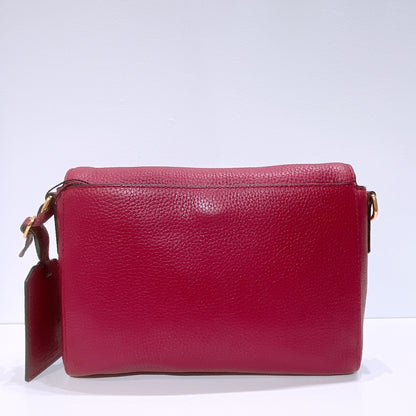 Marc Jacobs Merlot Leather Gotham Shoulder Bag
