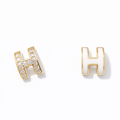 Mini Pop H earrings