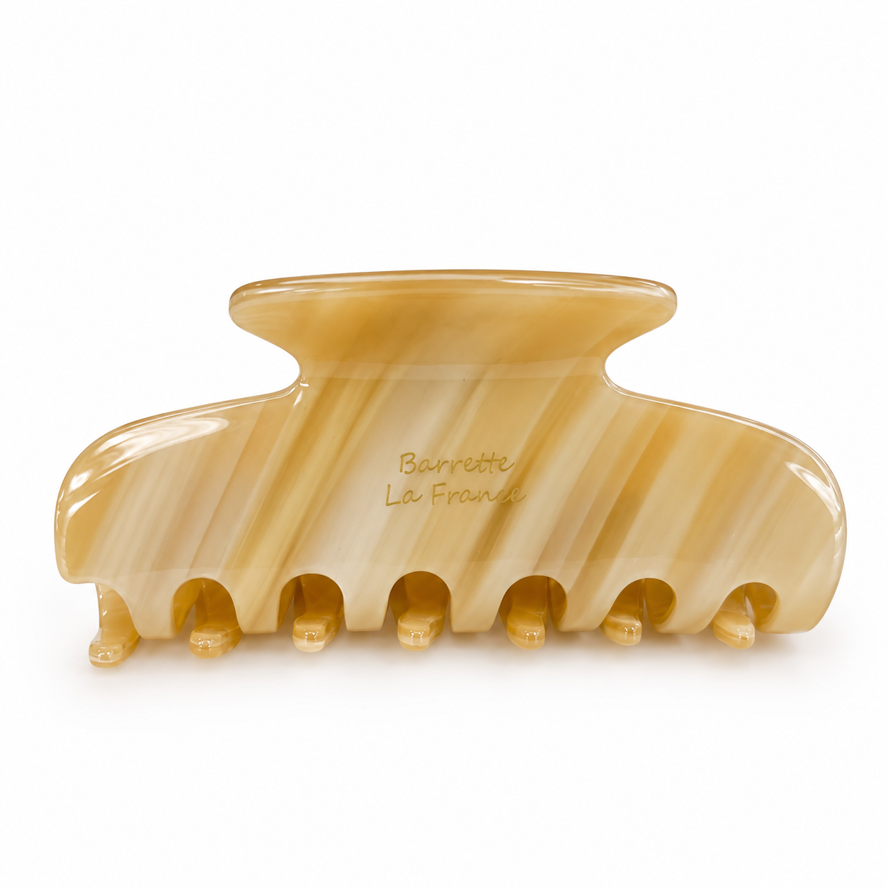 Acetate Half-Moon Claw Clip