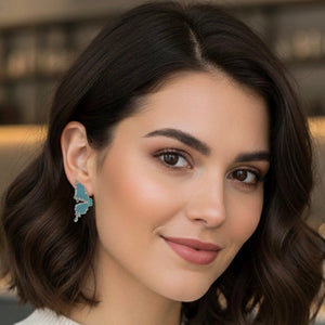 Liquid Metal Asymmetric Butterfly Studs