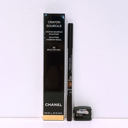 CHANEL CRAYON SOURCILS SCULPTING EYEBROW PENCIL 30 Brun Naturel