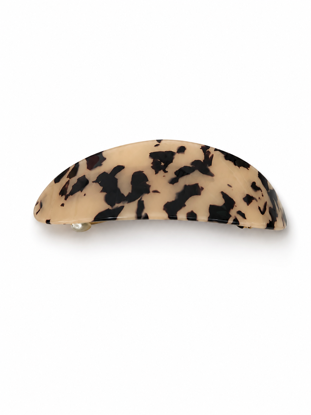 French style Acetate Curved Hair Barrettes