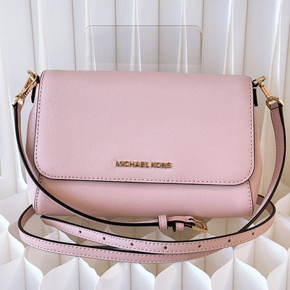 Michael Kors Saffiano Leather Convertible Crossbody Bag