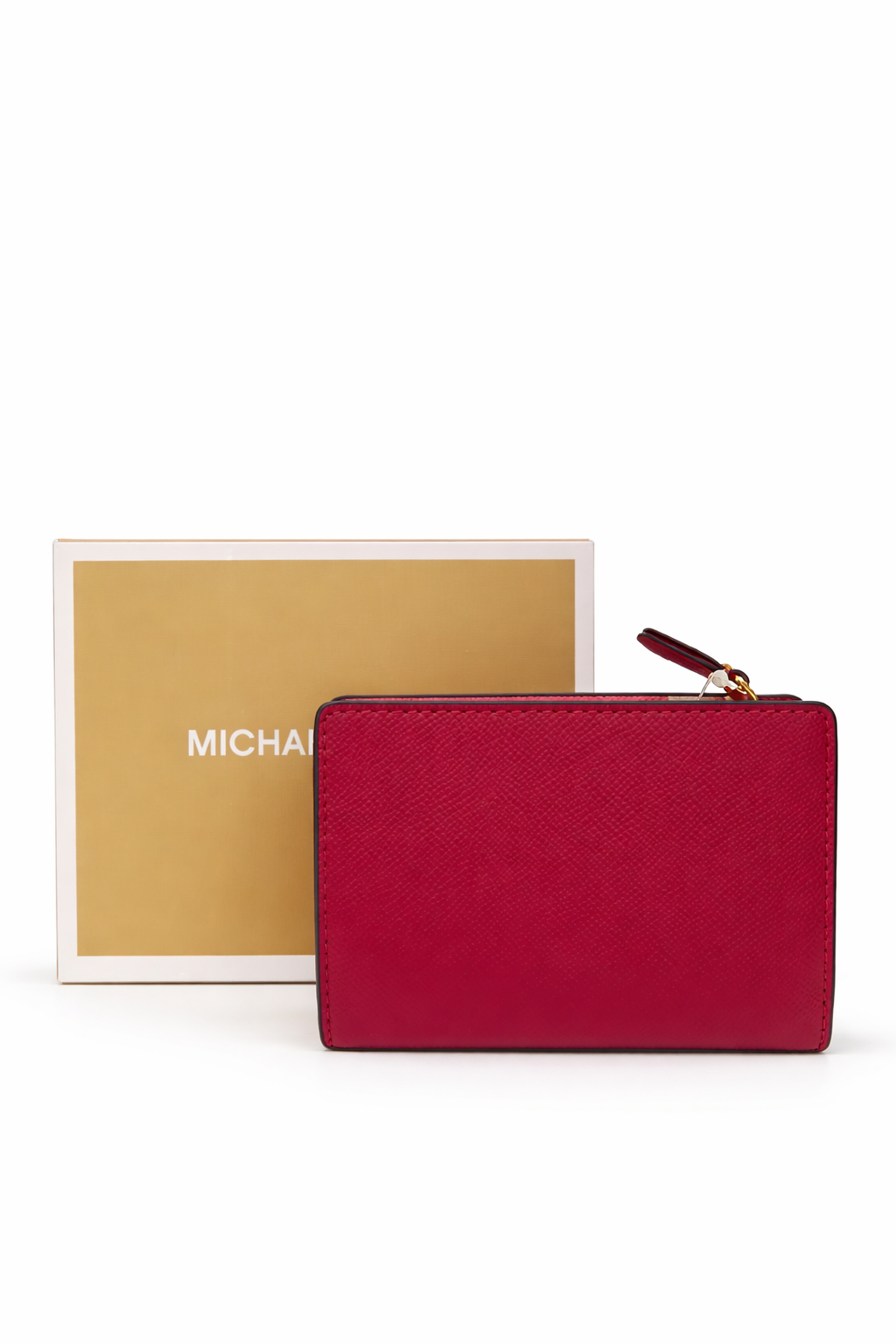 Michael Kors Crossgrain Leather Slim Wallet