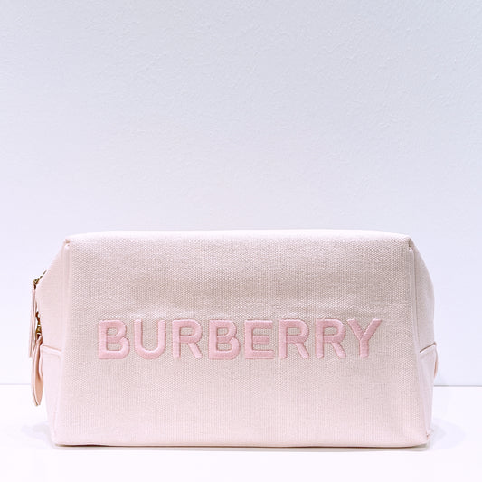 Burberry Beauty Embroidery Pink Makeup Pouch