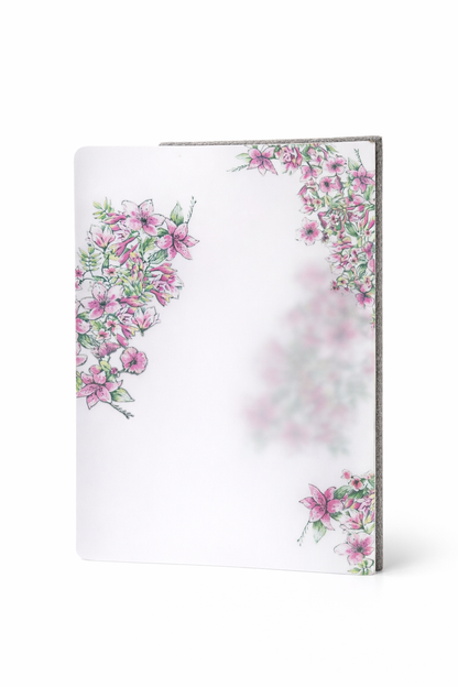 Dior notebook with floral patterns