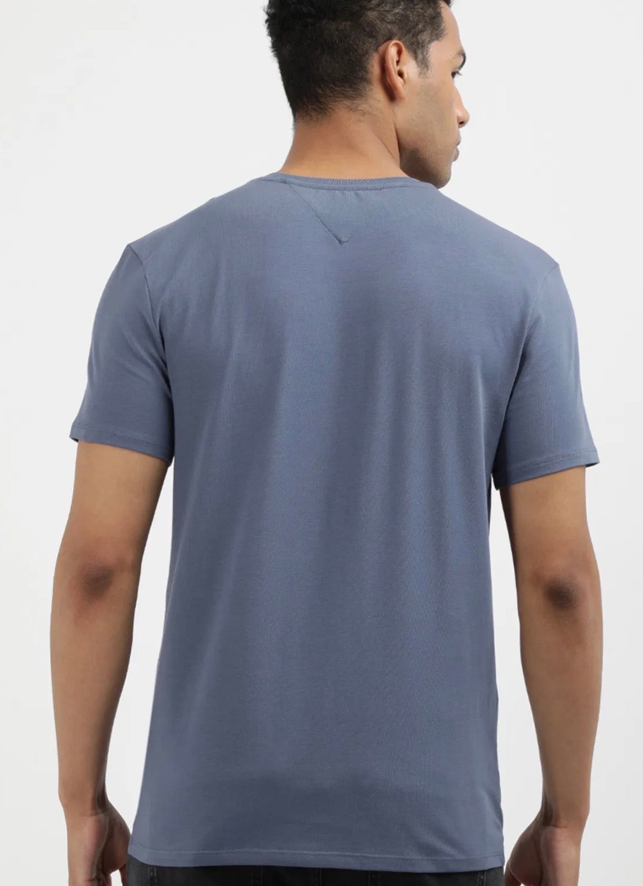 Tommy Hilfiger Cotton Short Sleeves Round Neck T-shirt Blue