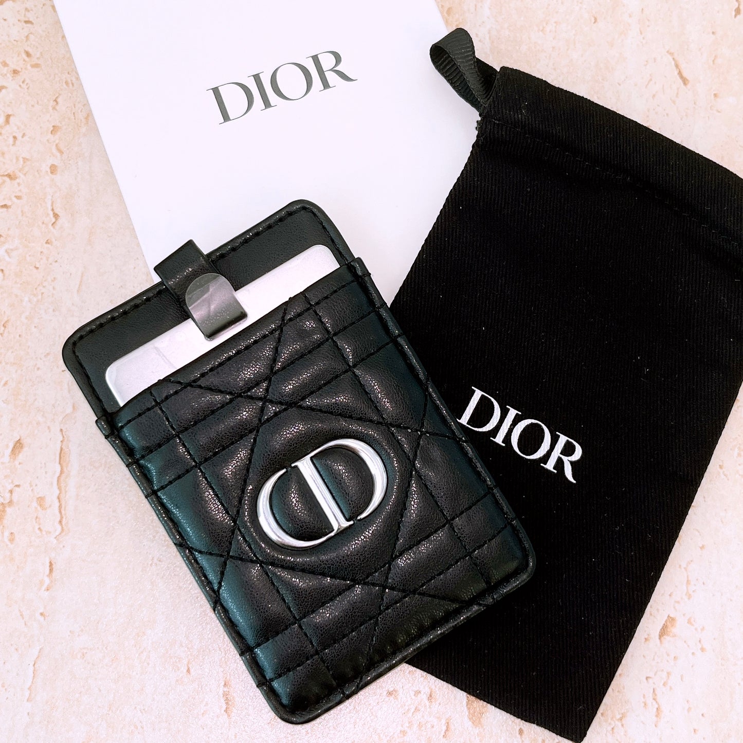 Dior Beauty Card Holder +Mirror