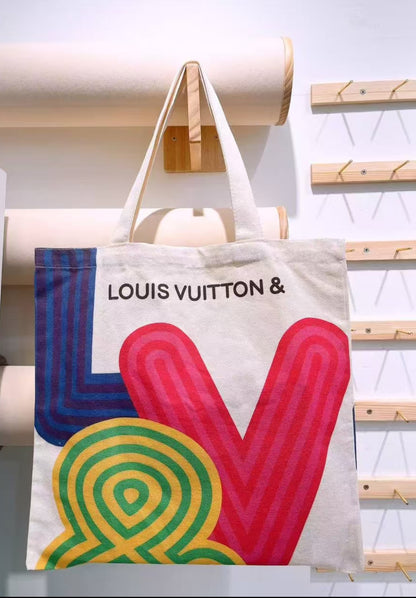 Louis Vuitton Limited Edition Exhibition Canvas Tote