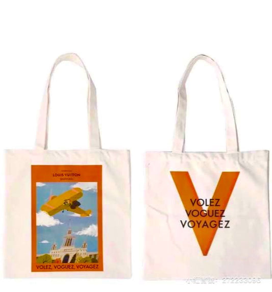Louis Vuitton Volez Voguez Voyagez Shanghai Exhibition Tote