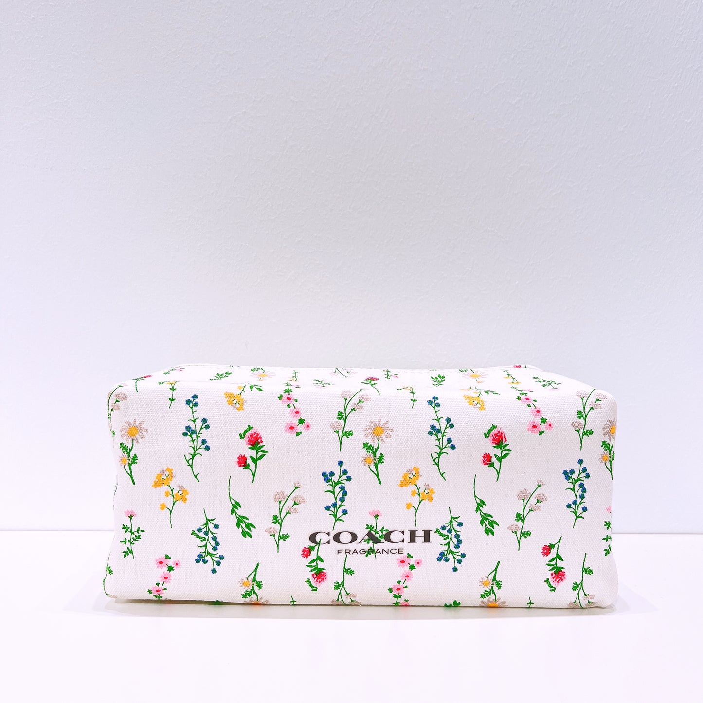 Coach Fragrance Floral Cosmetics Bag