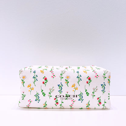 Coach Fragrance Floral Cosmetics Bag