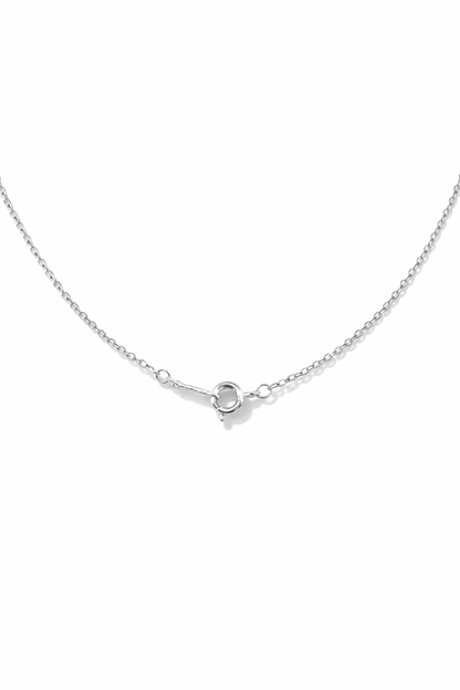 Pearls and diamonds Crossbar necklace