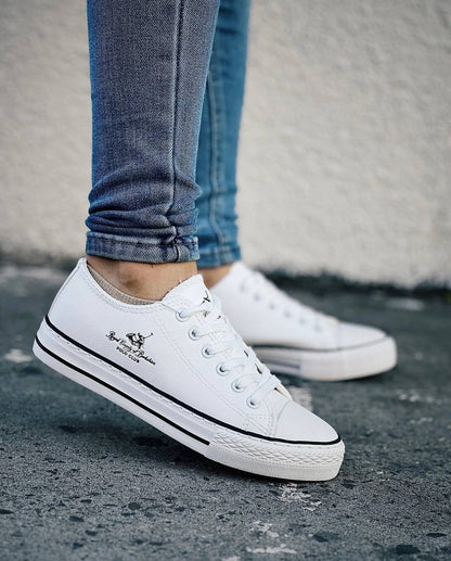 Royal County Polo Club white canvas shoes 💕