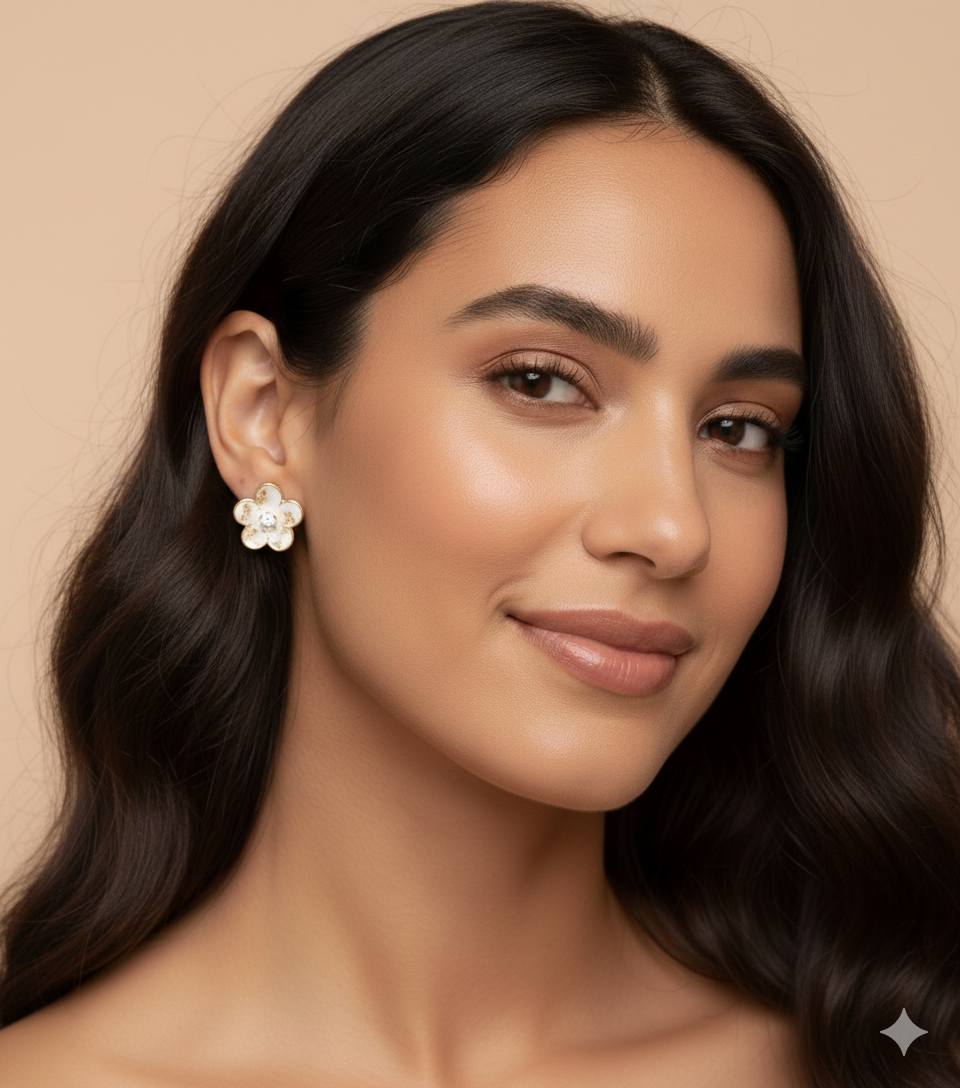 Golden Petal Elegance