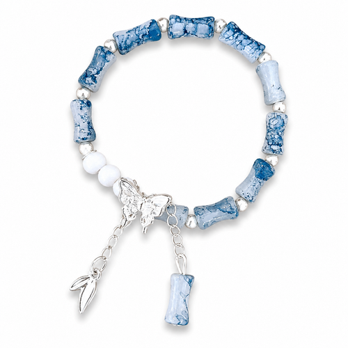 Butterfly Beaded Bracelet