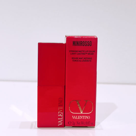 Mini Rosso Valentino Lipstick Satin 217A Ethereal Red 2g