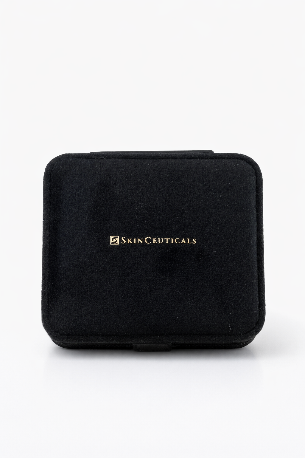 Skin Ceuticals Black velvet mini jewellery box