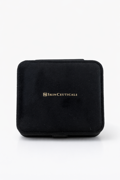 Skin Ceuticals Black velvet mini jewellery box