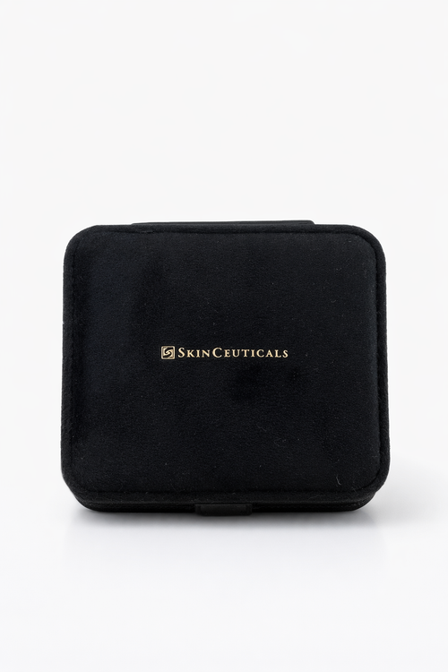 Skin Ceuticals Black velvet mini jewellery box