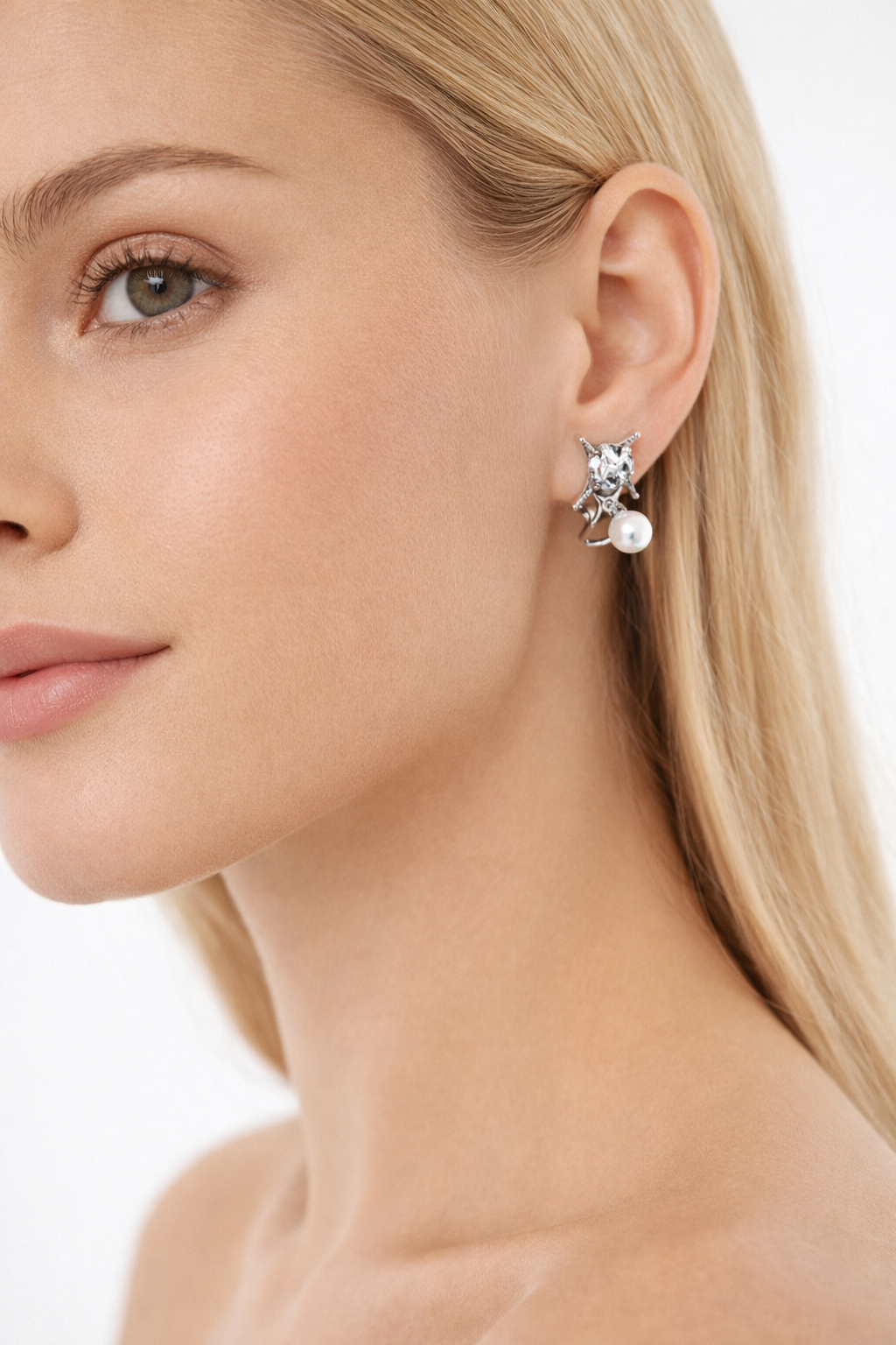 Star Pearl Earrings