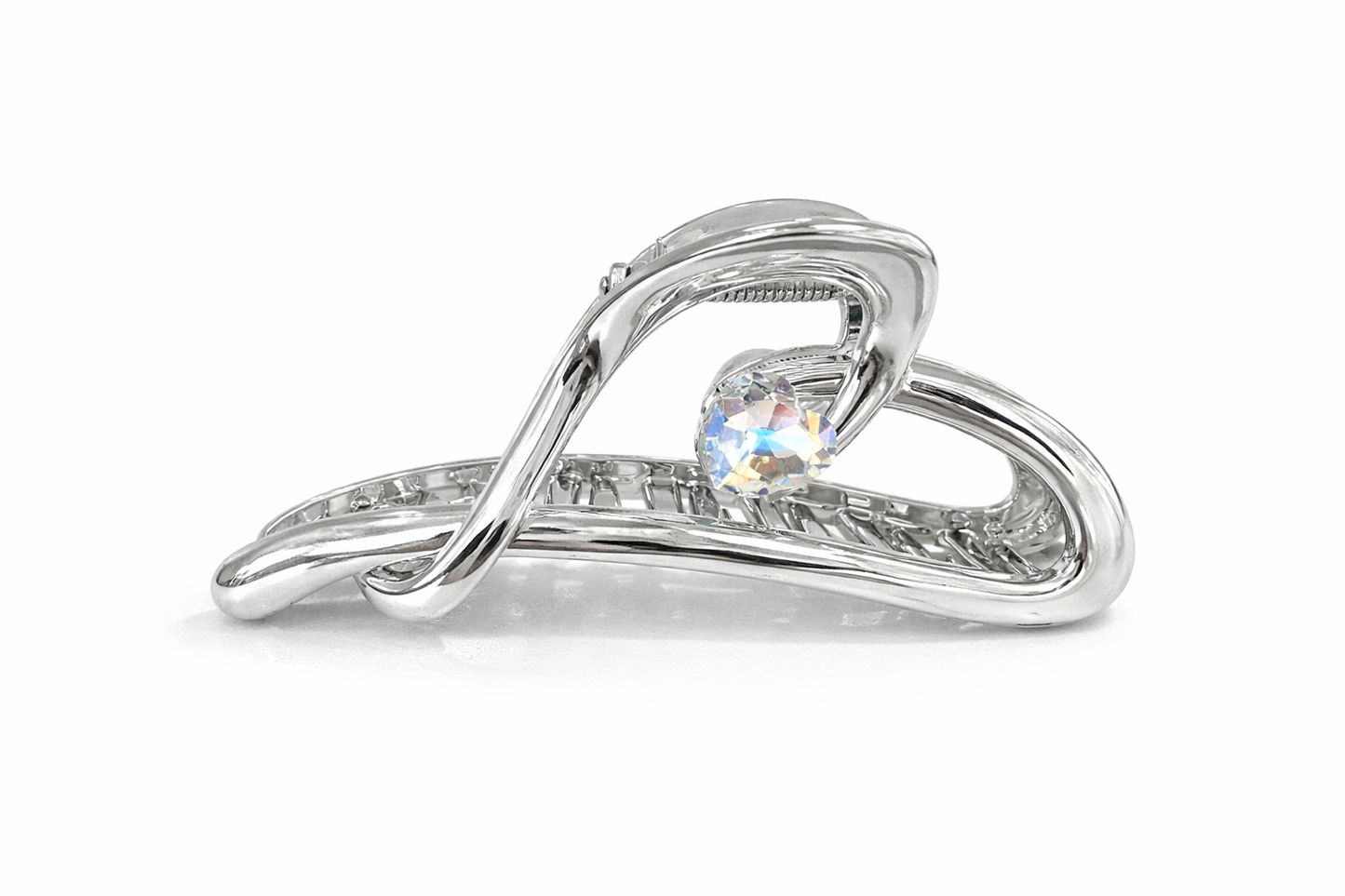 Silver Metal Shark clip