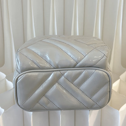 Michael Kors Mini Patent Leather Backpack