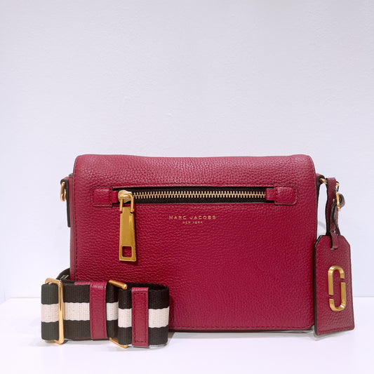 Marc Jacobs Merlot Leather Gotham Shoulder Bag