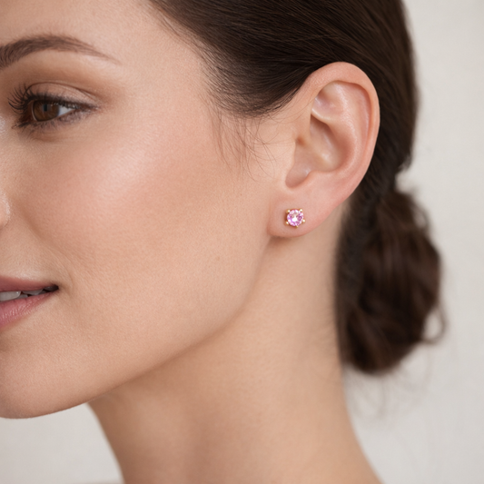 CZ Stud Earrings