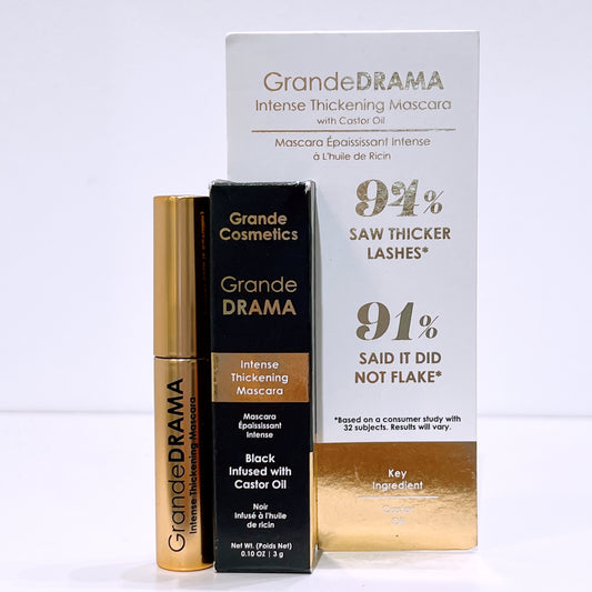 Grande Cosmetics GrandeDRAMA Intense Thickening Mascara with Castor Oil 3g