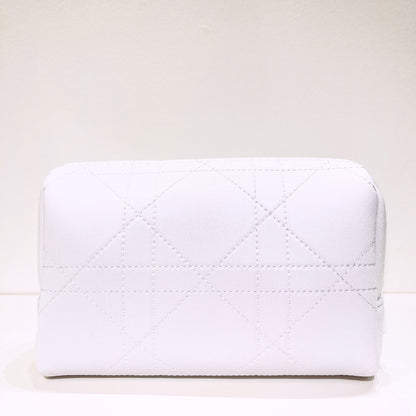 Dior Limited Edition White Makeup Bag