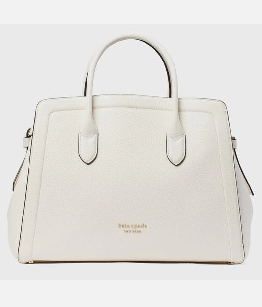Kate Spade Knott XL Satchel Off White