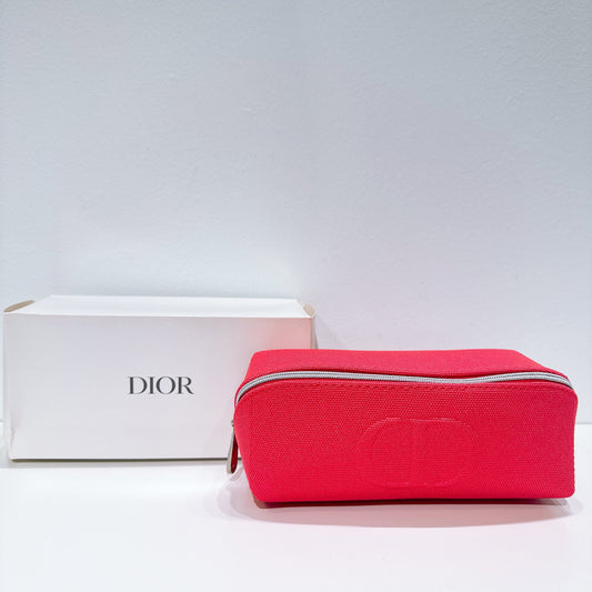 Dior small pouch cosmetic bag CD logo pencil case