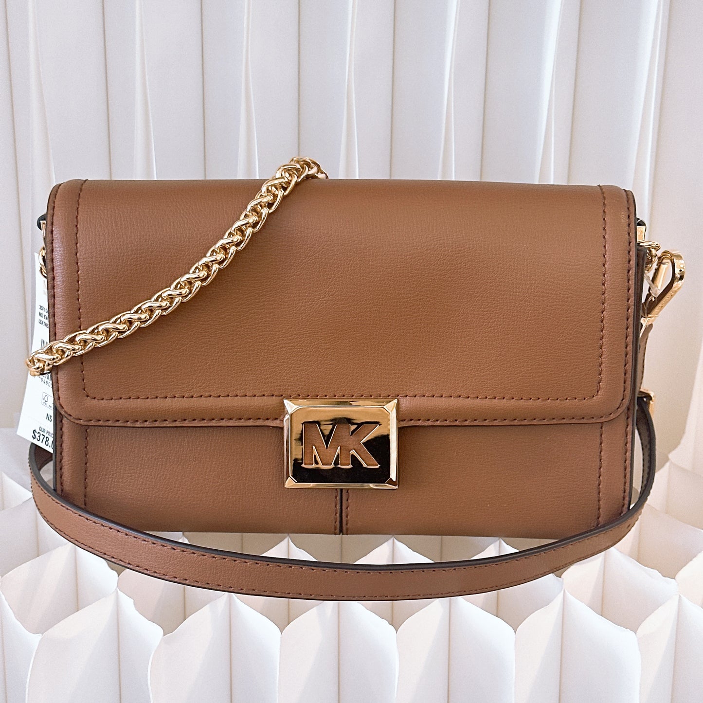 Michael Kors Sonia Medium Leather Shoulder Bag