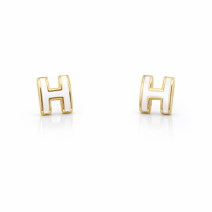Mini Pop H Earring